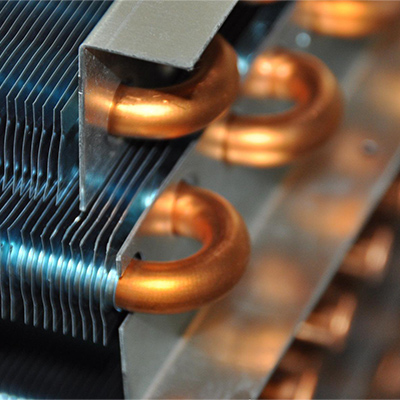 Bobines en aluminium pour échange de chaleur